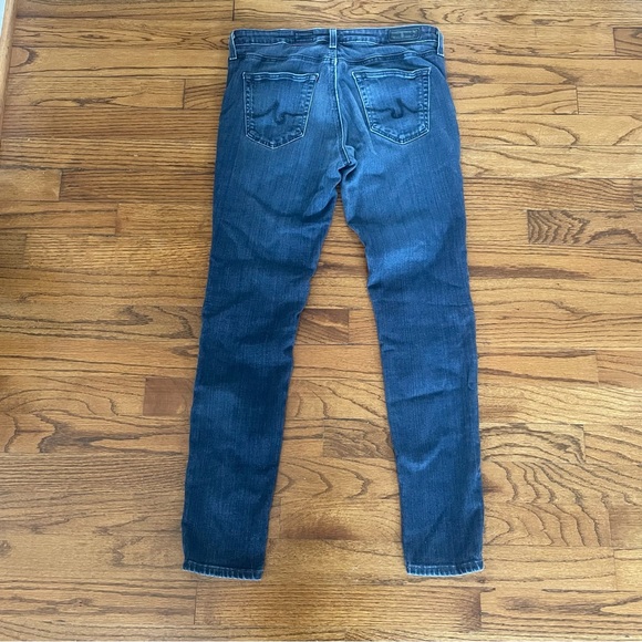 AG Jeans Adriano Goldschmied Legging Ankle Coal Grey Skinny Jeans Women’s 27 R - Picture 4 of 8